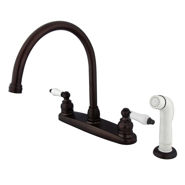 Kingston Brass Vintage Centerset Kitchen Faucet, Oil Rubbed Bronze KB725 - main